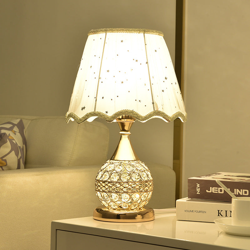 Crystal Desk Lamp Bedroom Bedside Lamp
