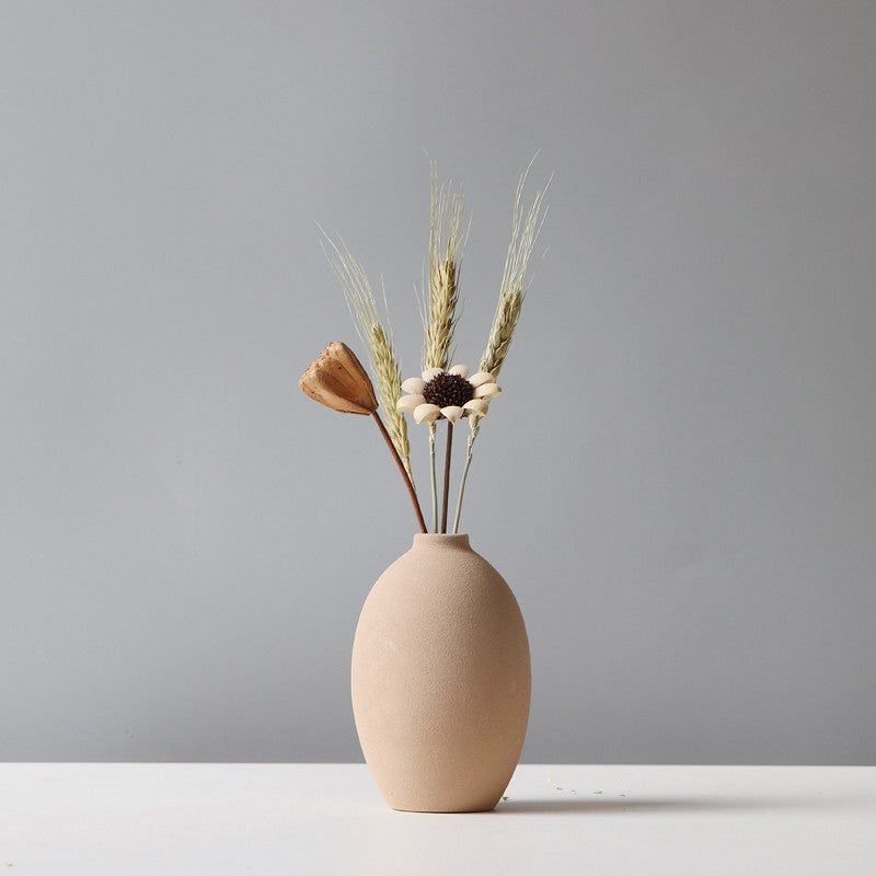 Ceramic Vase Living Room TV Cabinet Flower Stand