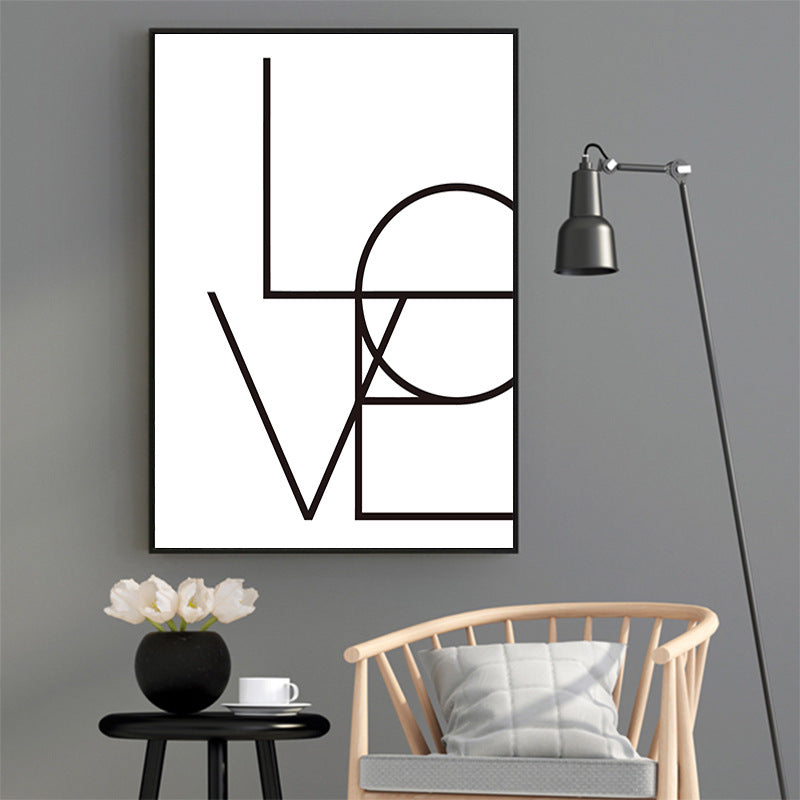 Love Amore Canvas Wall Art