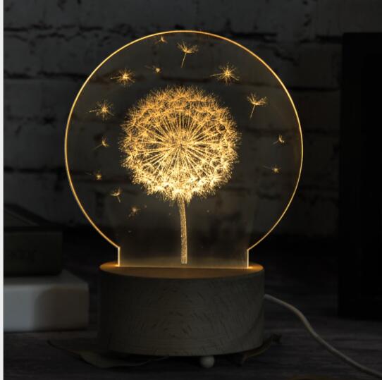 Jellyfish Glow: Romantic LED Touch Lamp