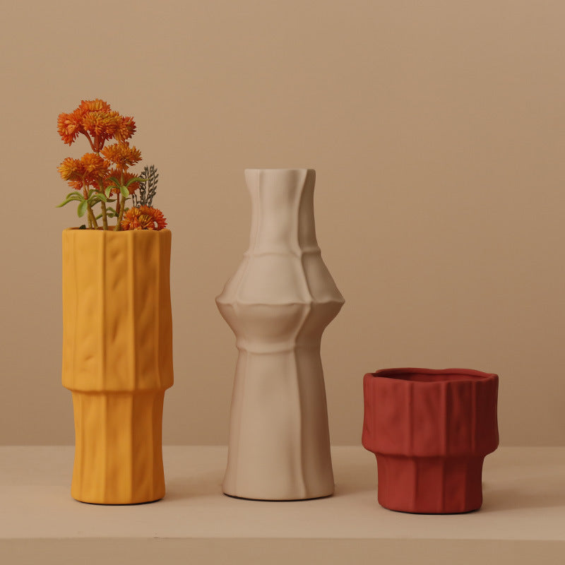 Nordic Morandi Art Vase: Simple Elegance for Home Décor
