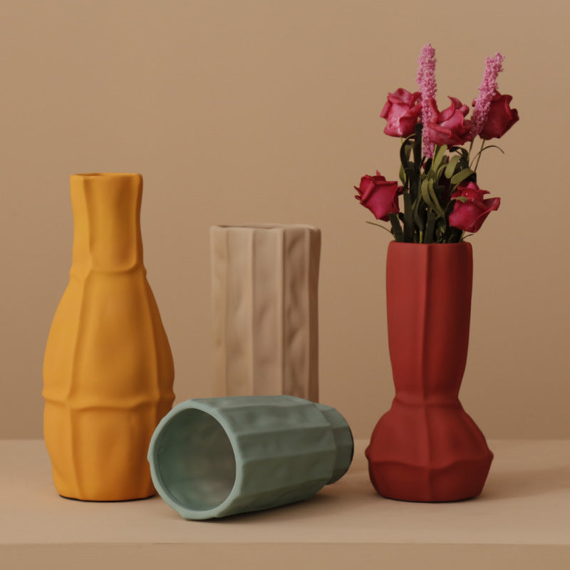 Nordic Morandi Art Vase: Simple Elegance for Home Décor