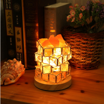 Himalayan crystal salt lamp