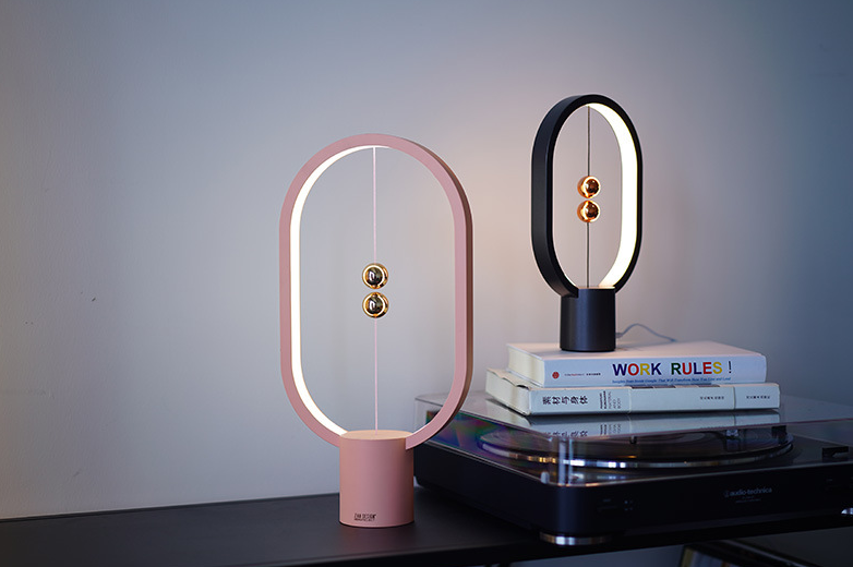 Smart Suspension: Mini USB LED Bedside Table Lamp